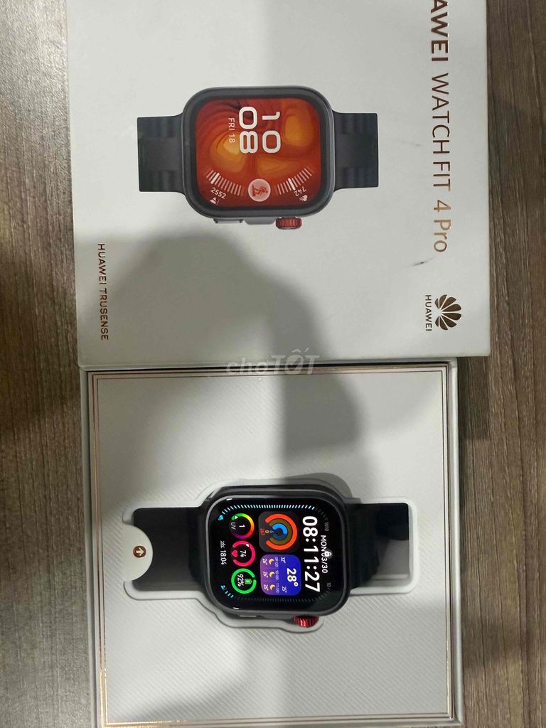 Huawei Watch Fit 4 Pro Đen. Mua bán Thiết bị đeo thông minh tại Huyện Nhà Bè Tp Hồ Chí Minh được đăng bởi Võ Hậu hình 1