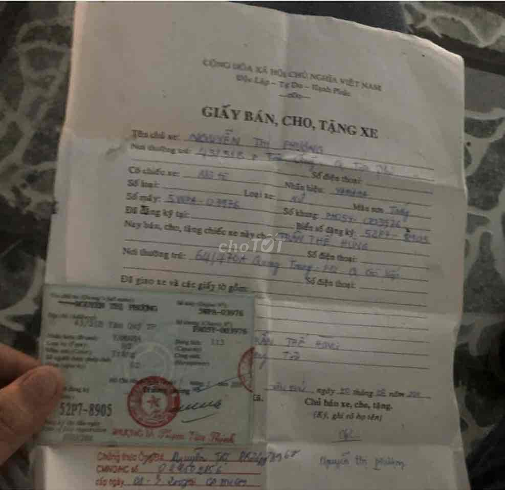 mio 2006 thái số máy số khung trùng nhau. Mua bán Xe máy tại Quận 6 Tp Hồ Chí Minh được đăng bởi duy nguyễn hình 6