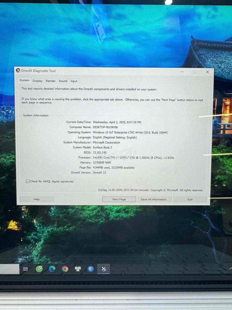 Surface Book 3 i7-1065G7 Ram 32G Ssd 1TB GTX 1650t. Mua bán Laptop tại Quận 10 Tp Hồ Chí Minh được đăng bởi Hà văn Hùng hình 5