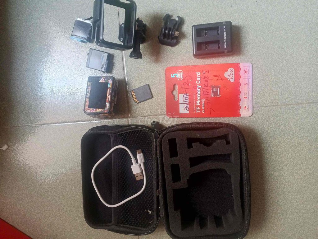 Máy quay GoPro Hero 5 Black Đen phụ kiện đầy đủ. Mua bán Máy ảnh, Máy quay tại Quận 10 Tp Hồ Chí Minh được đăng bởi thành đạt hình 1