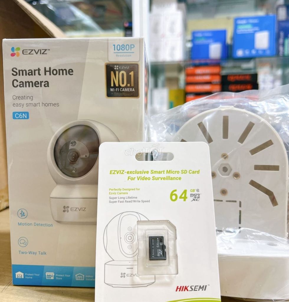 Camera wifi EZVIZ C6N 2mp full HD tặng thẻ 64GB. Mua bán Máy ảnh, Máy quay tại Quận Bắc Từ Liêm Hà Nội được đăng bởi Nam  hình 1