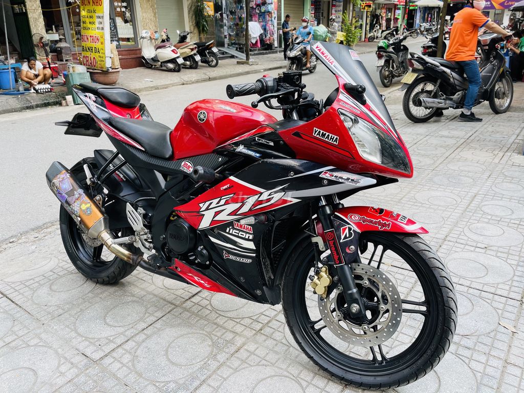 Xe máy Yamaha R15 màu Đỏ Đen. Mua bán Xe máy tại Quận Nam Từ Liêm Hà Nội được đăng bởi MAI HÒA hình 2