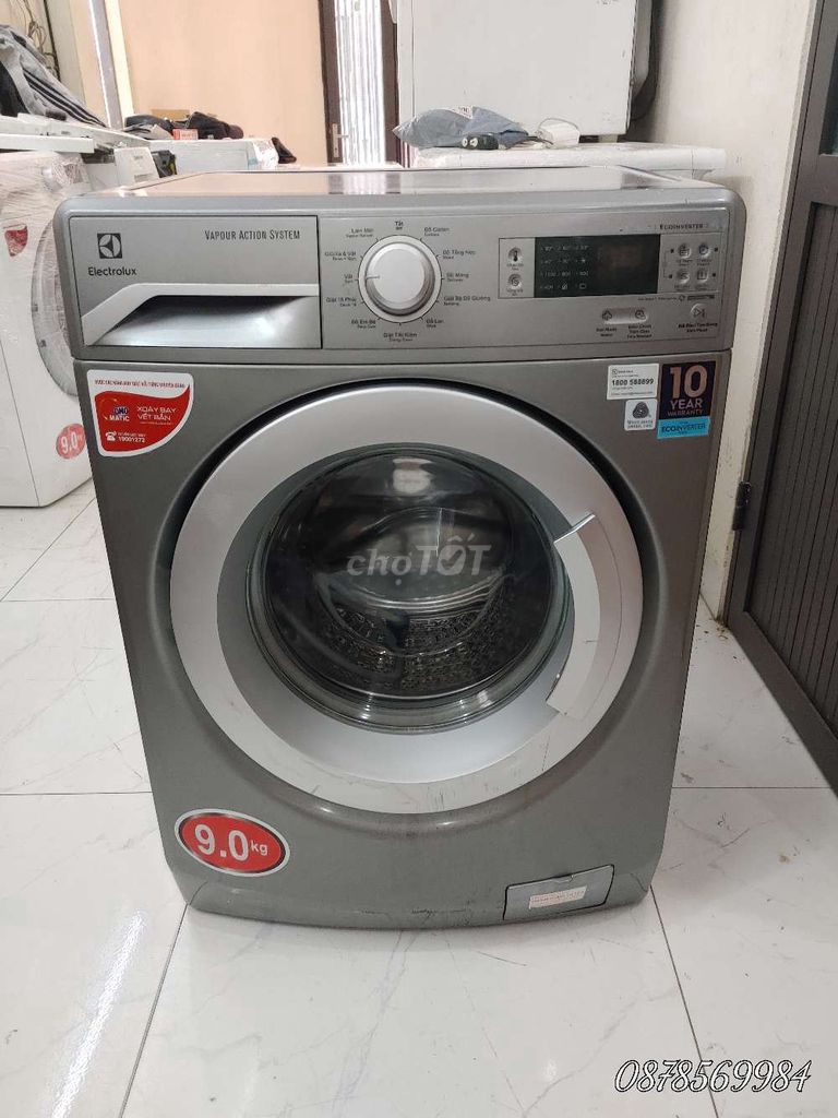 Máy giặt Electrolux 9.0kg cửa ngang xám. Mua bán Máy giặt tại Quận Hà Đông Hà Nội được đăng bởi tuấn anh hình 1