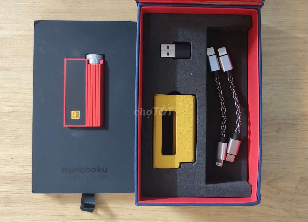 DAC/Amp Ibasso Nunchaku Đỏ. Mua bán Tivi, Âm thanh tại Quận Gò Vấp Tp Hồ Chí Minh được đăng bởi Thanh hình 1