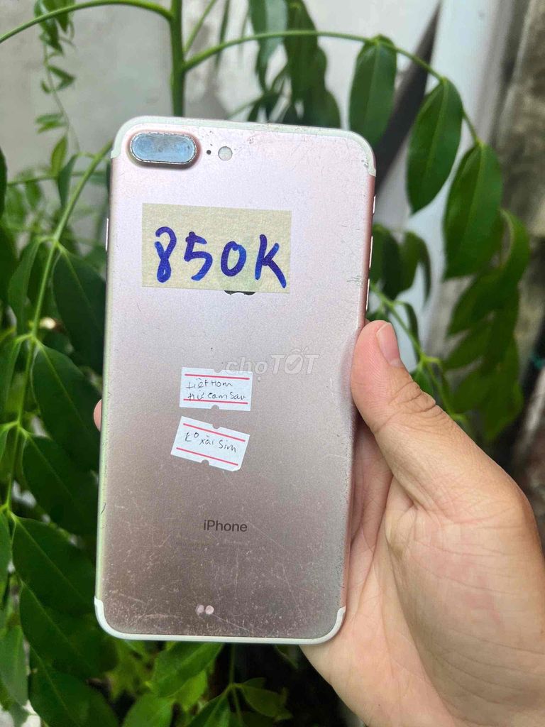 ip 7plus lock, bảng 128g, dùng wifi, lỗi home