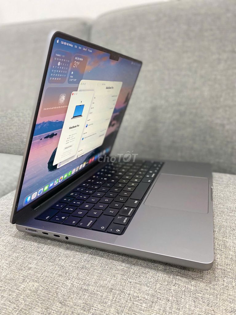 Macbook Pro 14" 2021 Chip M1 Pro Ram 16Gb & 32Gb. Mua bán Laptop tại Quận 10 Tp Hồ Chí Minh được đăng bởi Lapvn hình 1