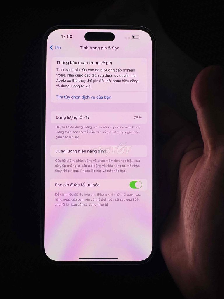 Apple iPhone 14 Pro Max 256GB Trắng. Mua bán Điện thoại tại Huyện Hiệp Hòa Bắc Giang được đăng bởi dovandung hình 1