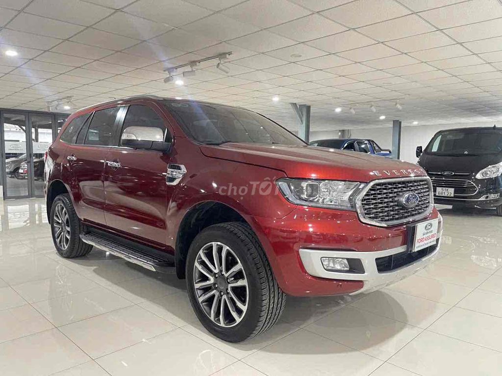 Ford Everest 1 Cầu Biturbo 2021 Odo 22.000km