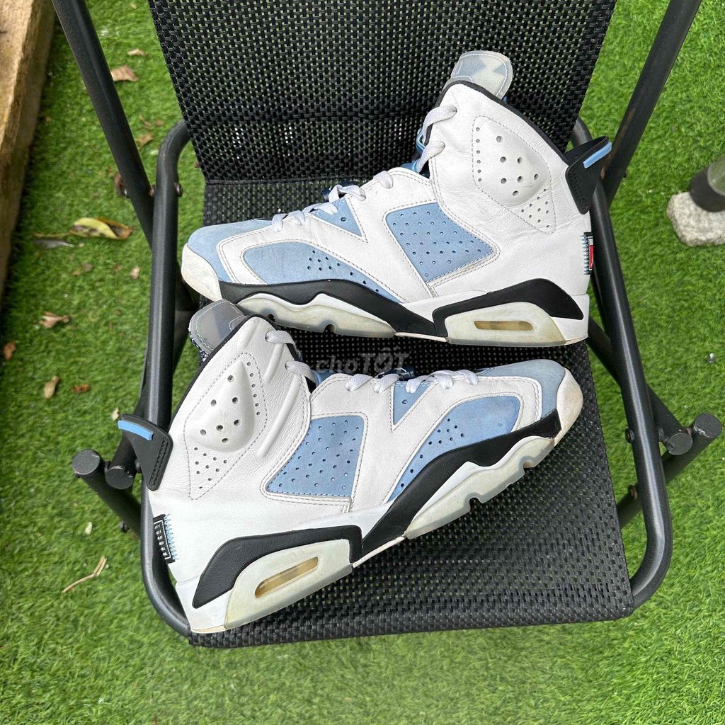 Giày thể thao Nike Air Jordan 6 UNC. Mua bán Giày dép tại Thành phố Đà Lạt Lâm Đồng được đăng bởi Oma Store Real Sneakers hình 1