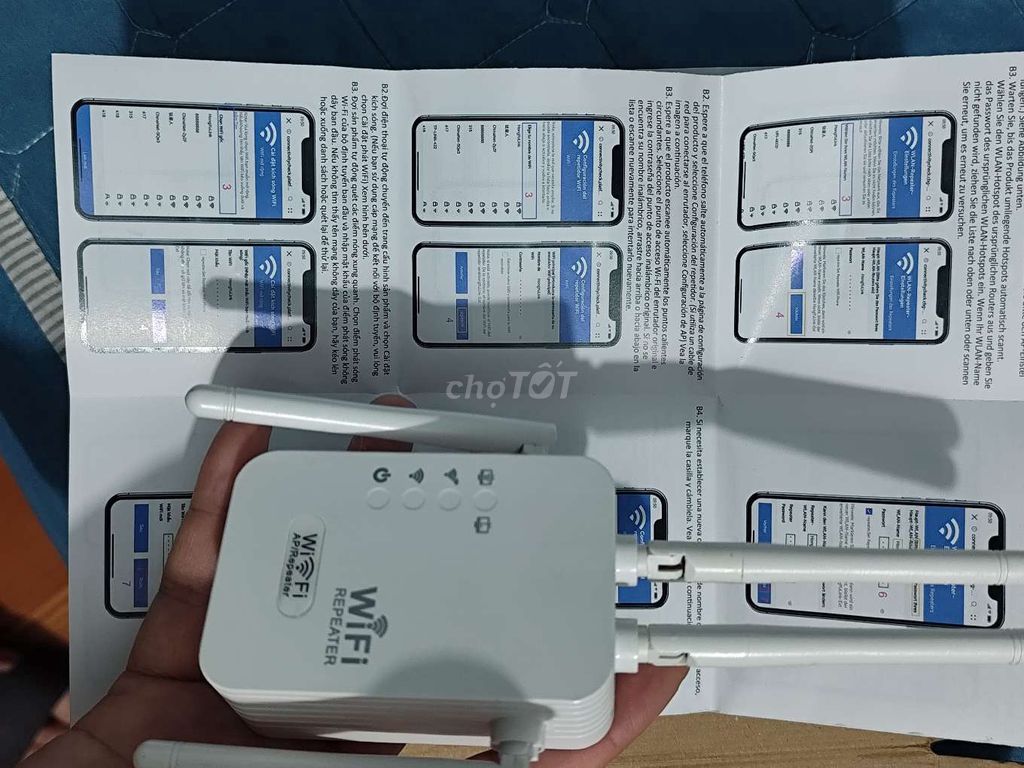 Bộ kích sóng Wifi Trắng Đã sử dụng. Mua bán Phụ kiện (Màn hình, Chuột...) tại Huyện Cẩm Giàng Hải Dương được đăng bởi hoang hình 1