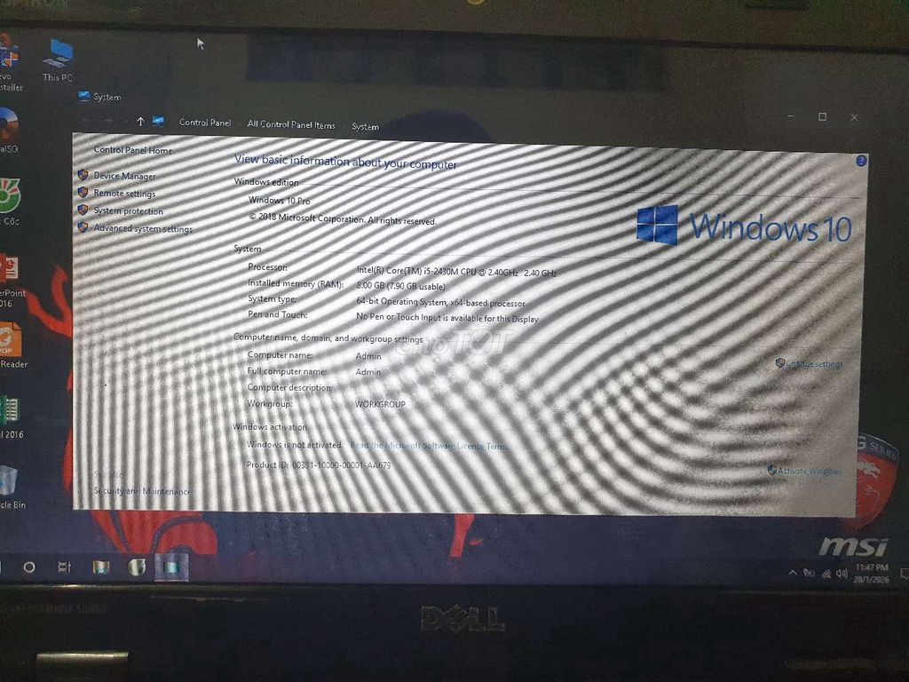 Dell Inspiron N4110 Core i5th2 8GB/500GB. Mua bán Laptop tại Quận Ninh Kiều Cần Thơ được đăng bởi Bình hình 1