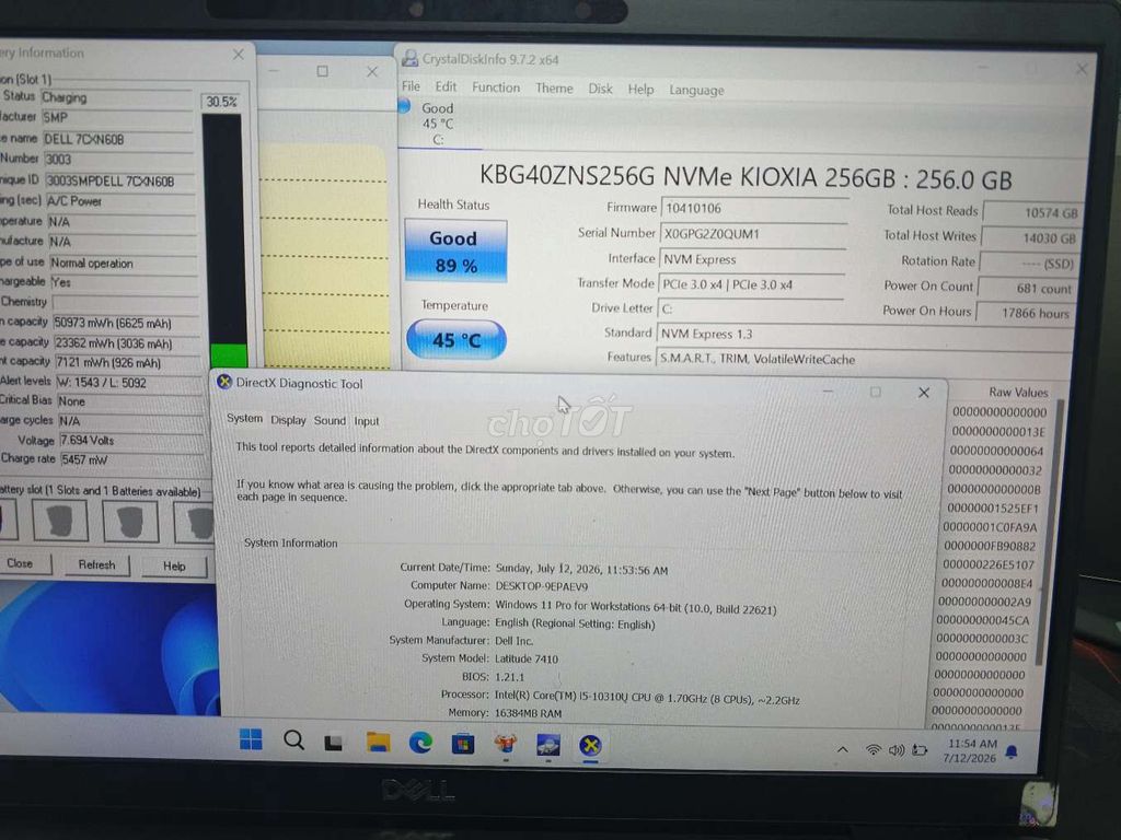 Dell Latitude 7410 i5-10310U 16GB/256GB Đen. Mua bán Laptop tại Quận Gò Vấp Tp Hồ Chí Minh được đăng bởi Chí Hướng Group  hình 1