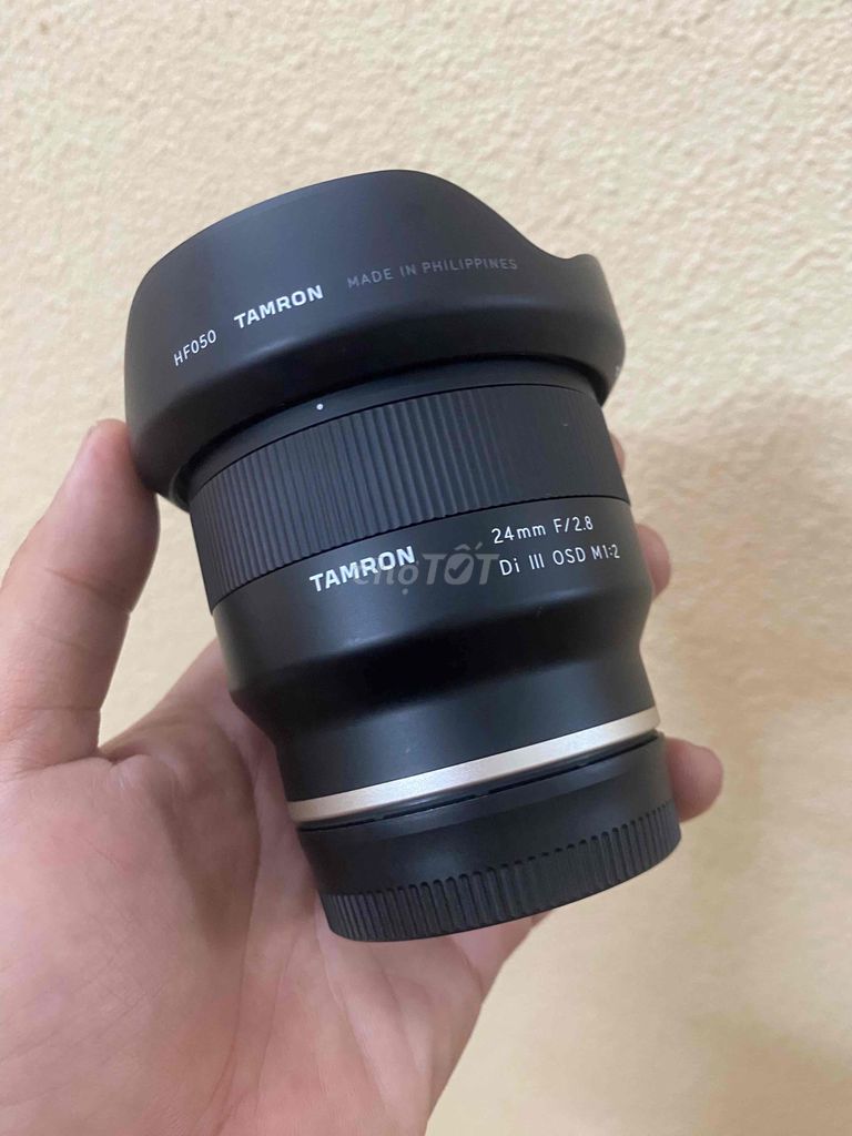 Ống kính Tamron 24mm F/2.8 Di III OSD M1:2 Mới. Mua bán Máy ảnh, Máy quay tại Thành phố Thủ Đức Tp Hồ Chí Minh được đăng bởi Quang Đặng hình 1