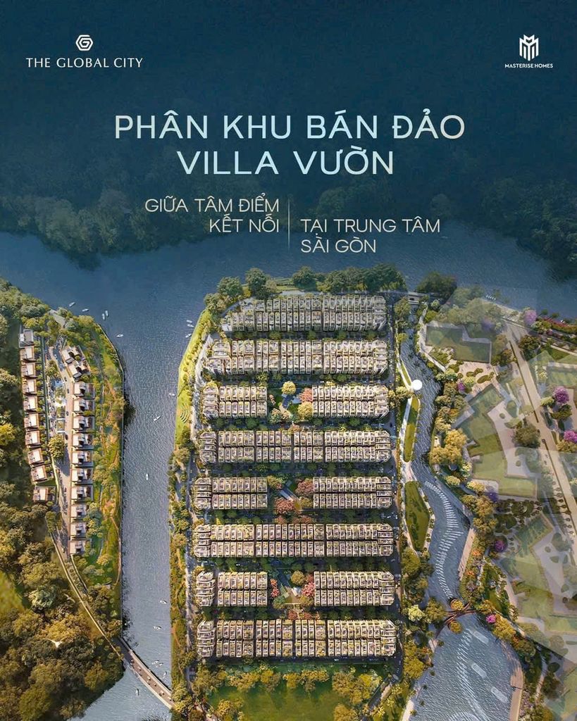 Nhận Booking Biệt Thự Vườn SOLA - ĐẢO ÁNH DƯƠNG tại THE GLOBAL CITY