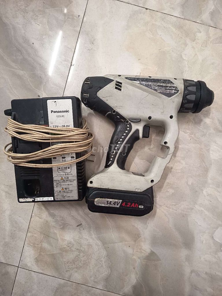 Máy khoan pin Panasonic EZOL80. Mua bán Đồ chuyên dụng, Giống nuôi trồng tại Thành phố Qui Nhơn Bình Định được đăng bởi Dat Huynh hình 1
