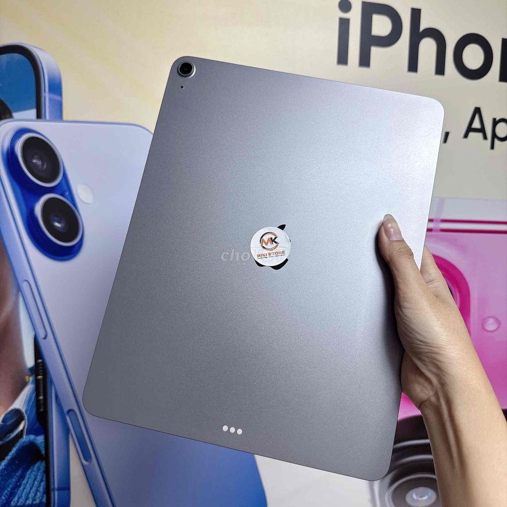 iPad Air 7 M3 13inch Wifi 128G Grey BH 1/2027. Mua bán Máy tính bảng tại Quận 10 Tp Hồ Chí Minh được đăng bởi Miki Store hình 1
