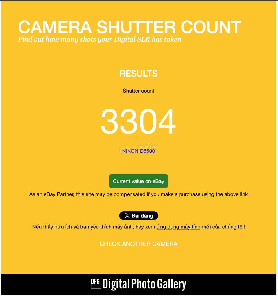 Máy ảnh Nikon D5500 ống kính 18-55mm Đen. Mua bán Máy ảnh, Máy quay tại Thành phố Vĩnh Long Vĩnh Long được đăng bởi Hoàng Ân hình 1