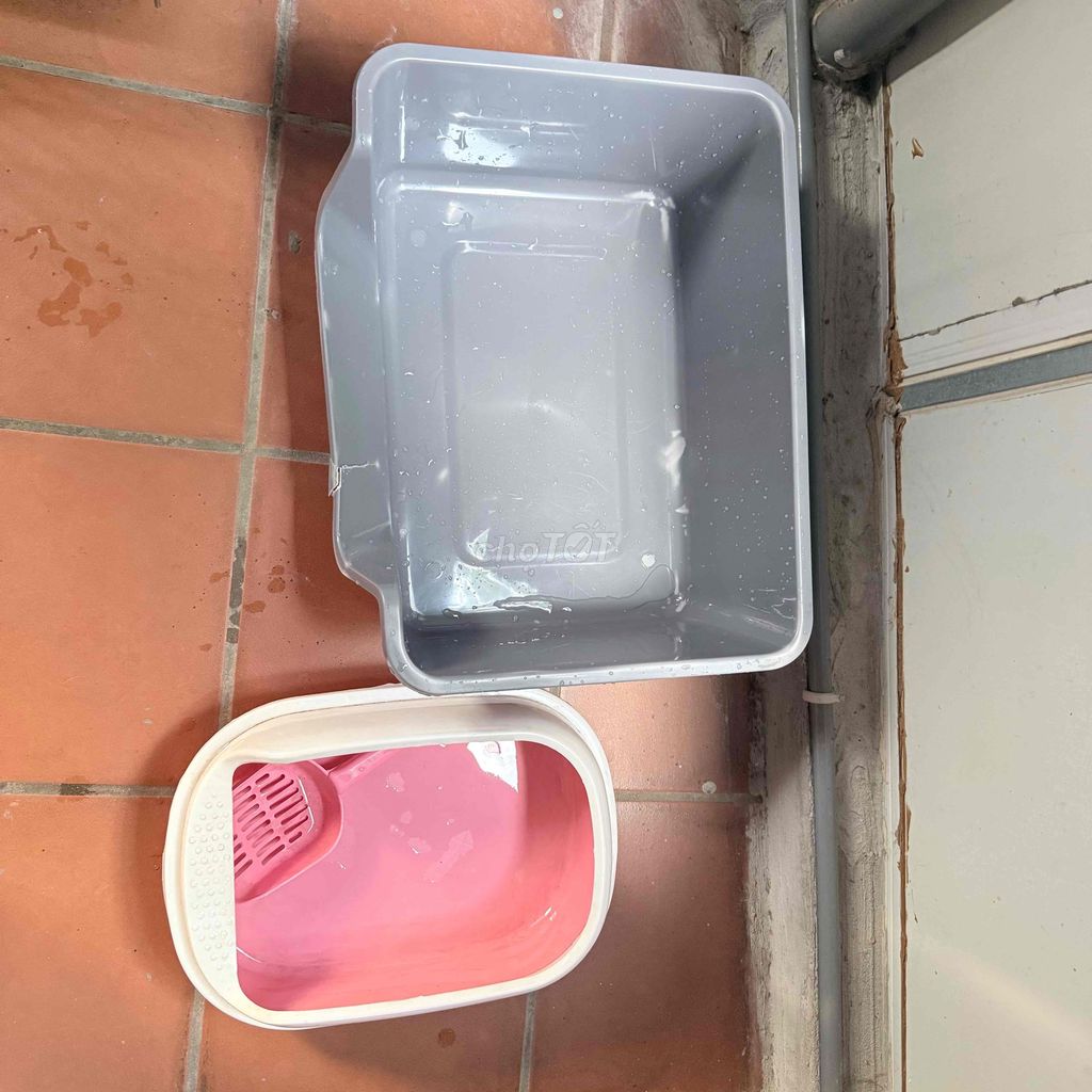 thanh lý hai chậu cát mèo. Mua bán Phụ kiện, Thức ăn, Dịch vụ tại Quận Hoàng Mai Hà Nội được đăng bởi Dương hình 1