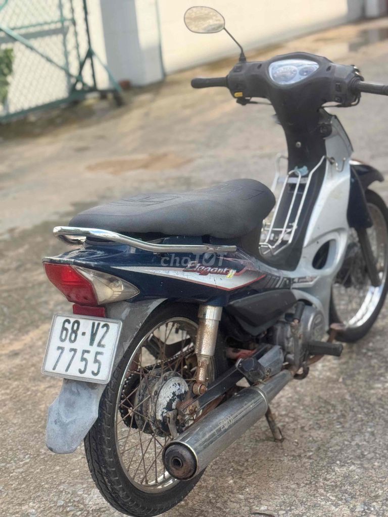 Мопед SYM Elegant 100cc сине-серебристый