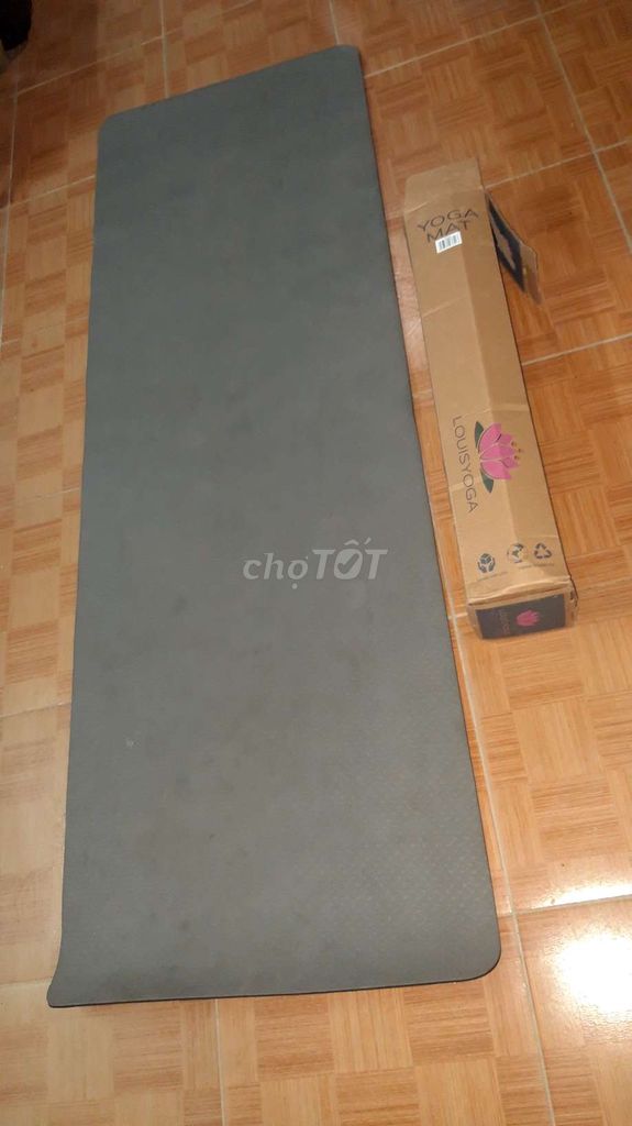 Thảm tập Yoga LOUISYOGA màu xám. Mua bán Đồ thể thao, Dã ngoại tại Thành phố Đà Lạt Lâm Đồng được đăng bởi Tâm hình 1