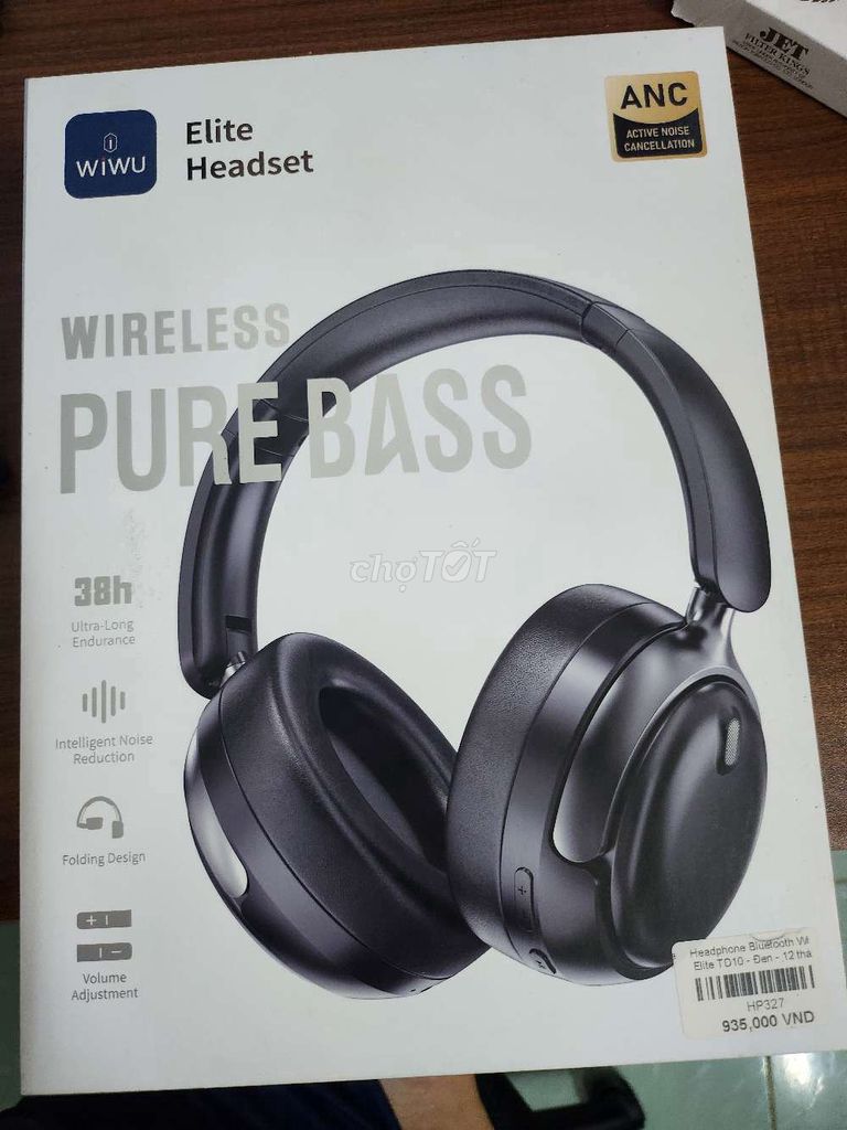 Tai nghe WiWU Elite Headset HP327 Đen. Mua bán Tivi, Âm thanh tại Quận Cái Răng Cần Thơ được đăng bởi Đỗ Minh Tiến hình 1
