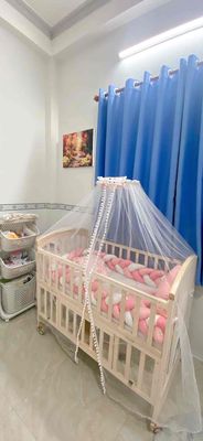 Cũi gỗ  6in1.. Mua bán Mẹ và bé tại Quận 12 Tp Hồ Chí Minh được đăng bởi Hoàng Đào hình 1