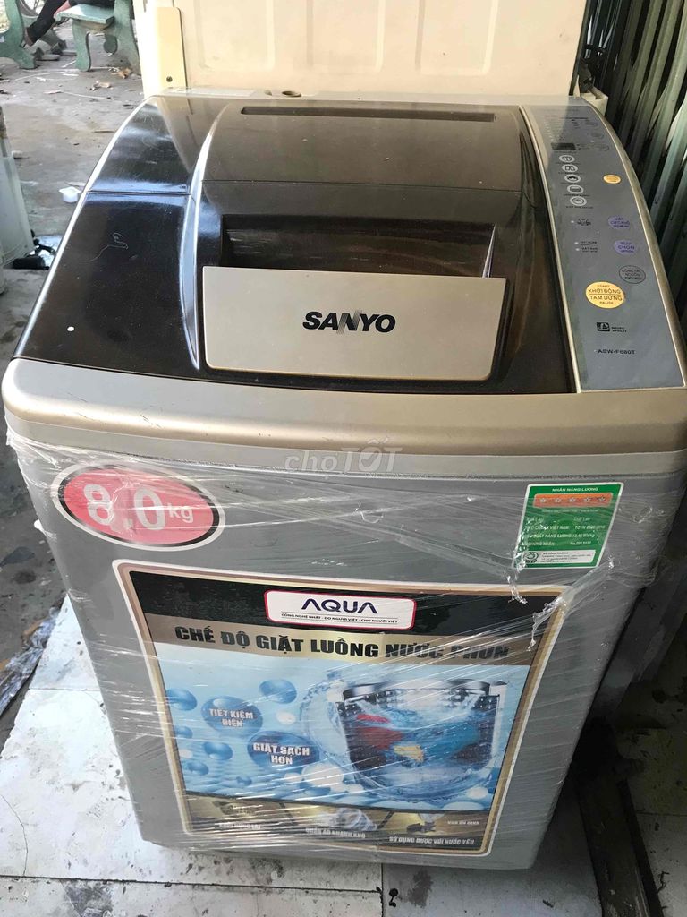 bán máy giặc sanyo 8 kg