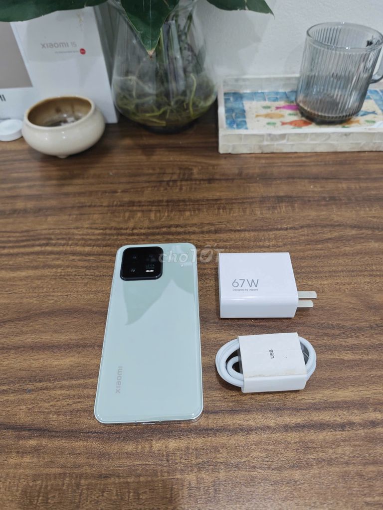 Xiaomi Mi 13 5G 8/256 Xám sạc 67w có ship COD. Mua bán Điện thoại tại Quận Hoàng Mai Hà Nội được đăng bởi Trần Ngọc Hiếu hình 1