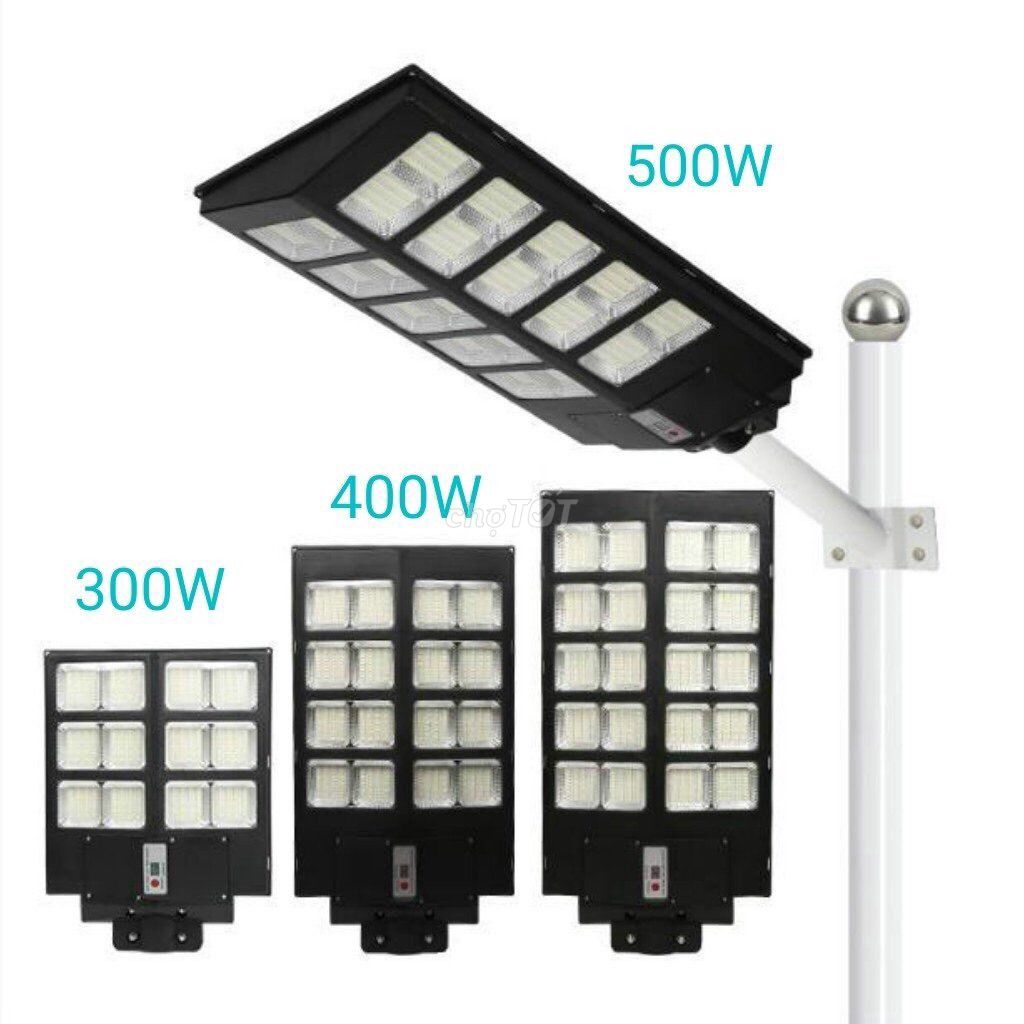 Đèn đường năng lượng mặt trời 300w 400w 500w