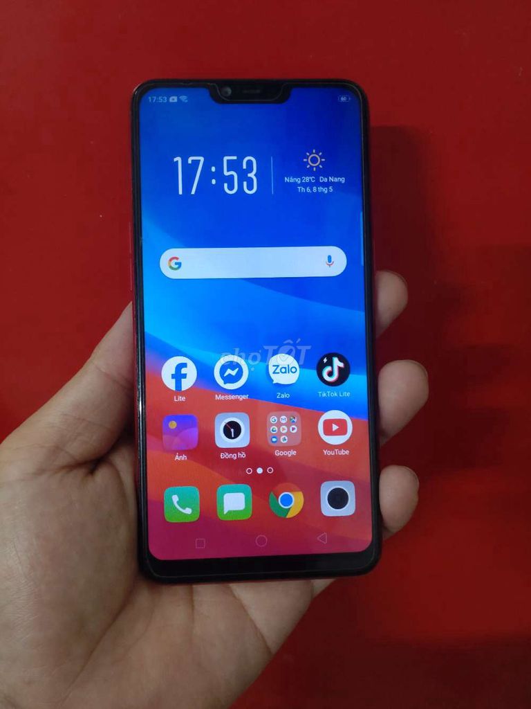 Dư bán Oppo A3s 16GB máy rin full. Mua bán Điện thoại tại Quận Liên Chiểu Đà Nẵng được đăng bởi Tiến hình 1
