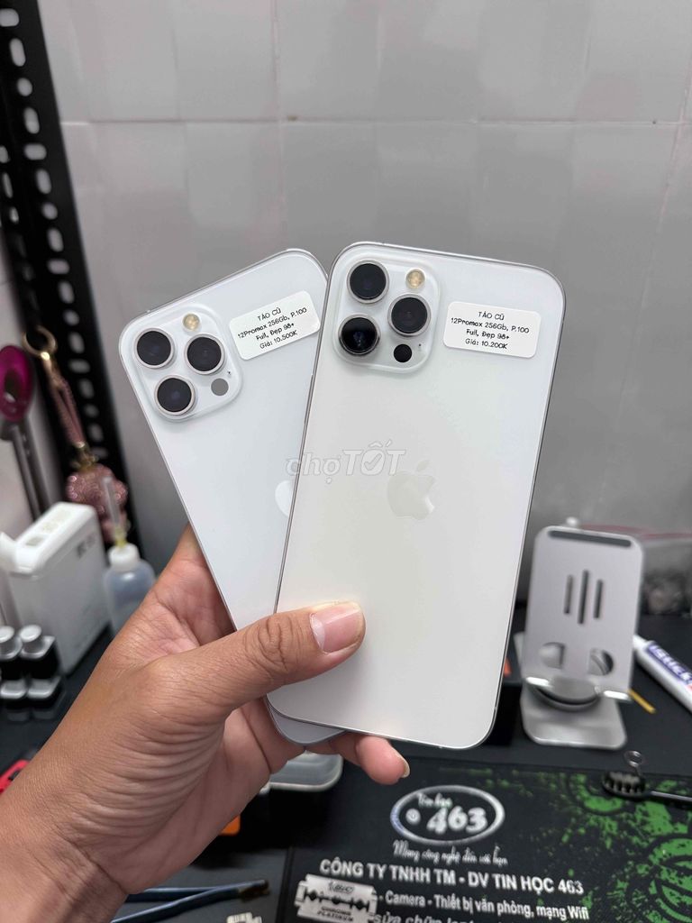 Apple iPhone 12 Pro Max Trắng. Mua bán Điện thoại tại Thành phố Sóc Trăng Sóc Trăng được đăng bởi Táo cũ hình 1