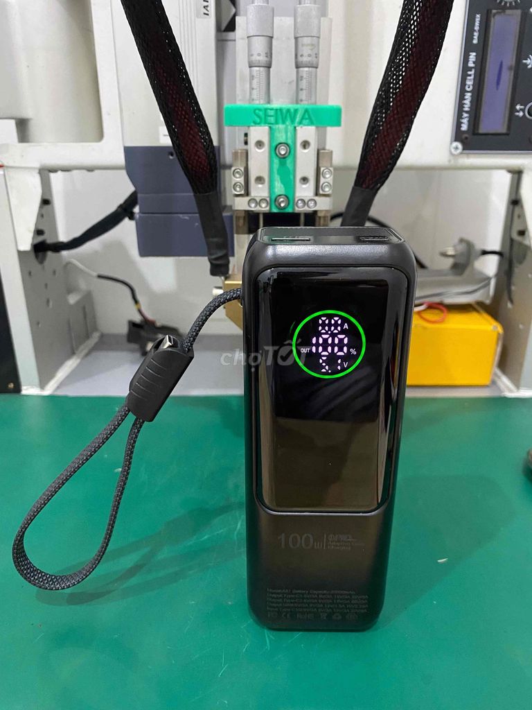 Pin sạc dự phòng 100W Đen. Mua bán Phụ kiện (Màn hình, Chuột...) tại Huyện Quảng Điền Thừa Thiên Huế được đăng bởi Trần Hải Dương hình 1
