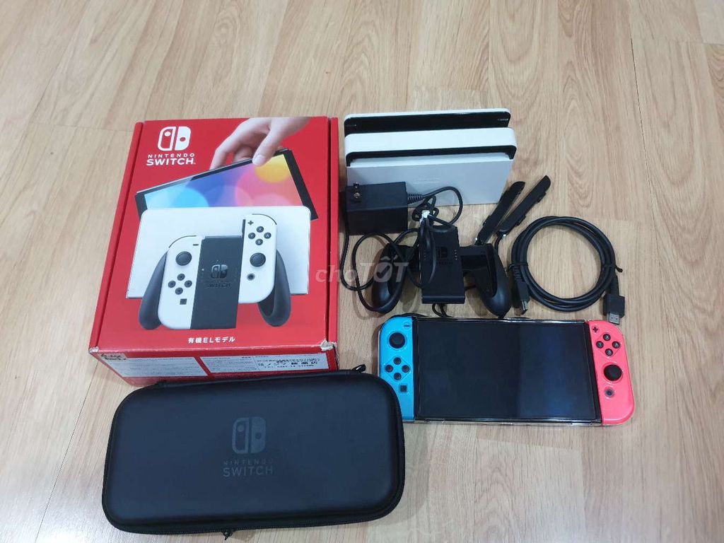 Nintendo Switch OLED 256GB Đã sử dụng Ốp, bao da. Mua bán Thiết bị chơi game tại Quận Sơn Trà Đà Nẵng được đăng bởi Pham tuan vu hình 1