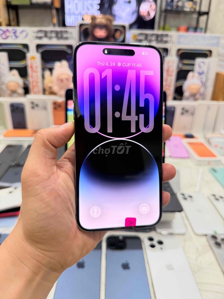 iPhone 14 Pro Max 512GB Tím Pin 100% Đẹp keng zin. Mua bán Điện thoại tại Thành phố Thủ Đức Tp Hồ Chí Minh được đăng bởi Táo Uy Tín Chuyên Cung Cấp Sỉ Và Lẻ Tuyển Công Tác Viên hình 1
