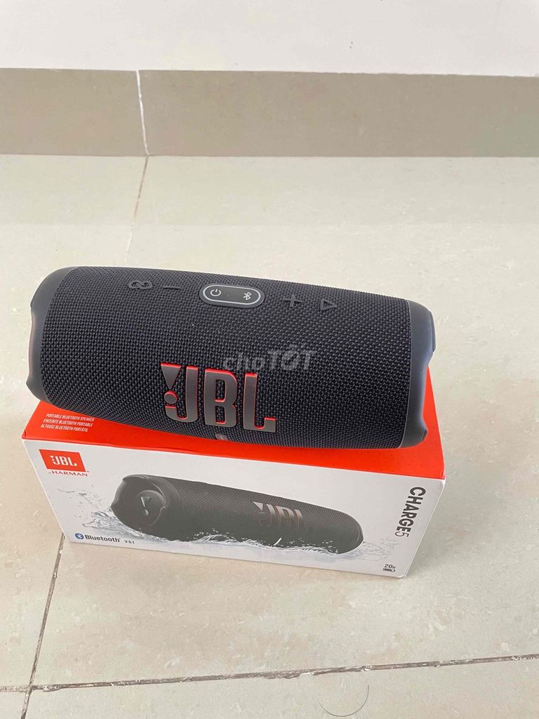 Loa Bluetooth JBL Charge 5 Đen - Không ship. Mua bán Tivi, Âm thanh tại Thành phố Quảng Ngãi Quảng Ngãi được đăng bởi Minh Triều hình 1