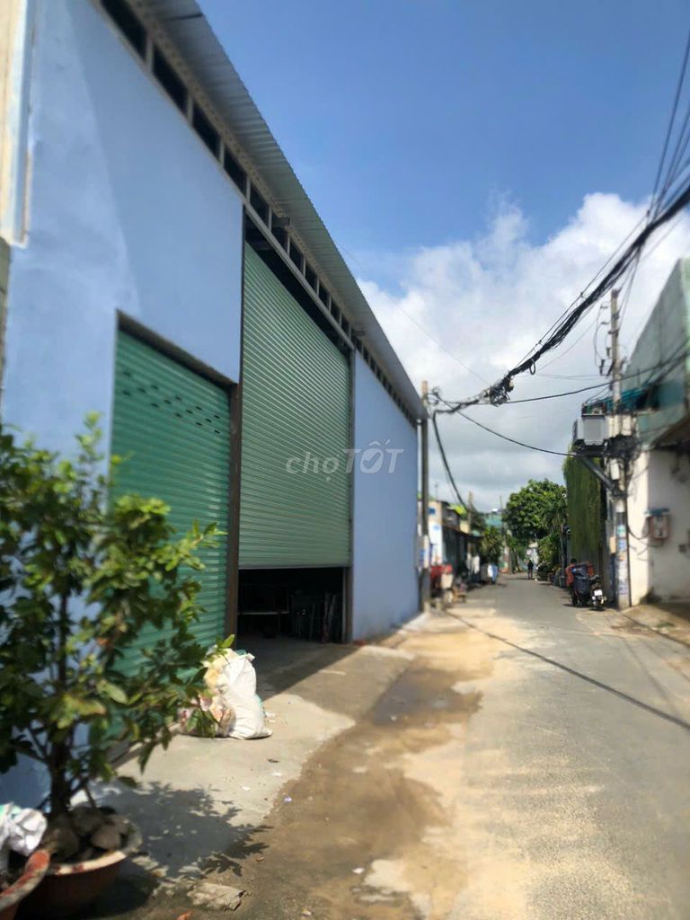 CHO THUÊ KHO XƯỞNG 270M GÒ XOÀI BÌNH TÂN 