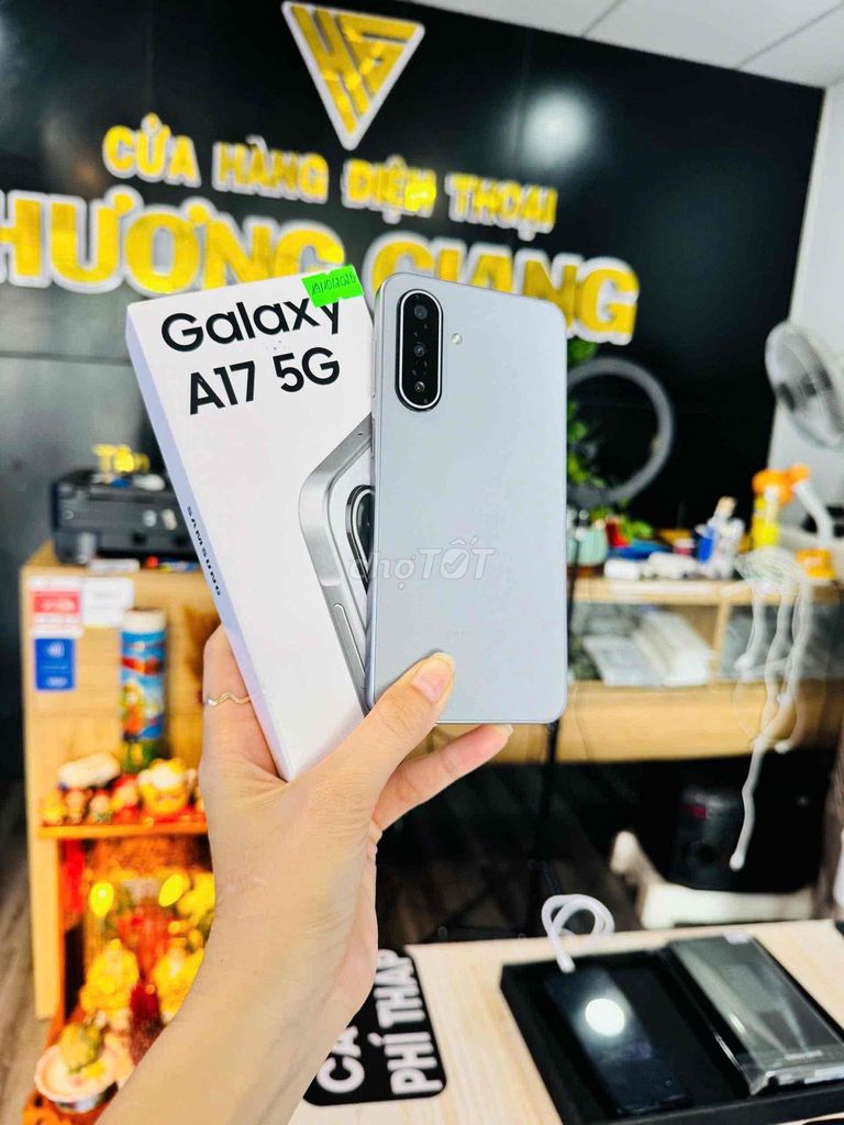 Samsung Galaxy A17 5G 128G Fullbox. Mua bán Điện thoại tại Thành phố Bến Tre Bến Tre được đăng bởi HươngGiangmobile hình 1