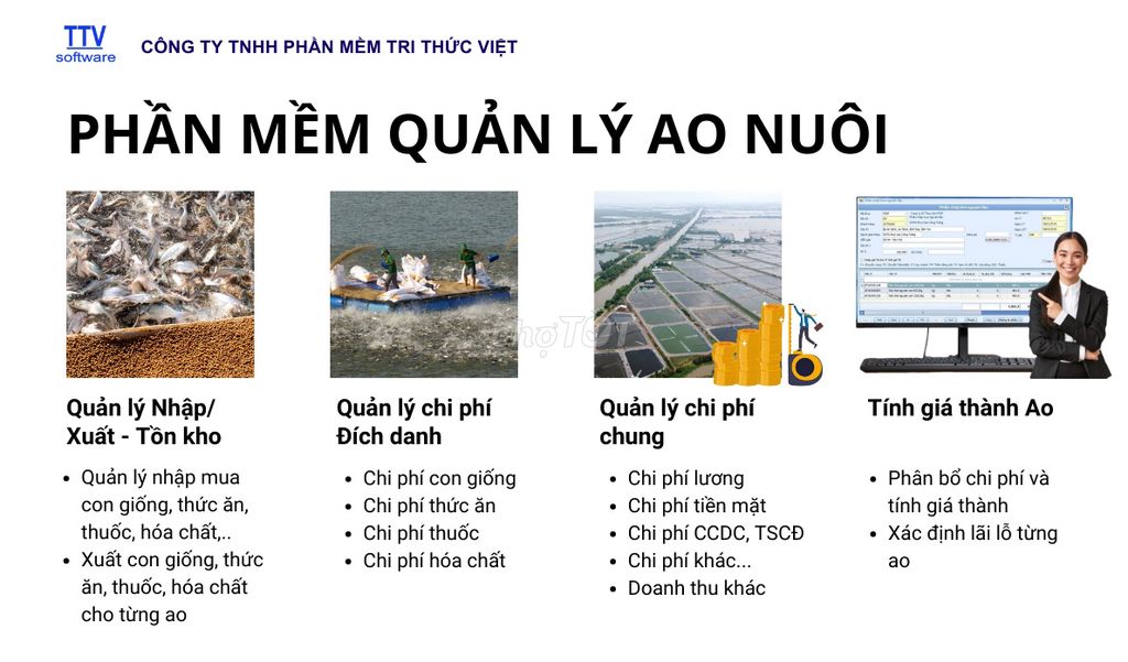 Phần mềm quản lý vùng nuôi thủy hải sản. Dịch vụ tại Quận Tân Bình Tp Hồ Chí Minh được đăng bởi Phần mềm Tri Thức Việt hình 1
