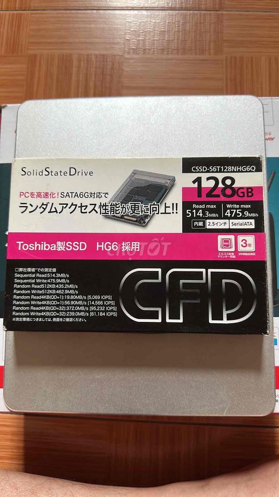 Ổ cứng SSD CFD CSSD-S6T128NHG6Q 128GB. Mua bán Linh kiện (RAM, Card...) tại Huyện Gia Lâm Hà Nội được đăng bởi Phuong hình 1