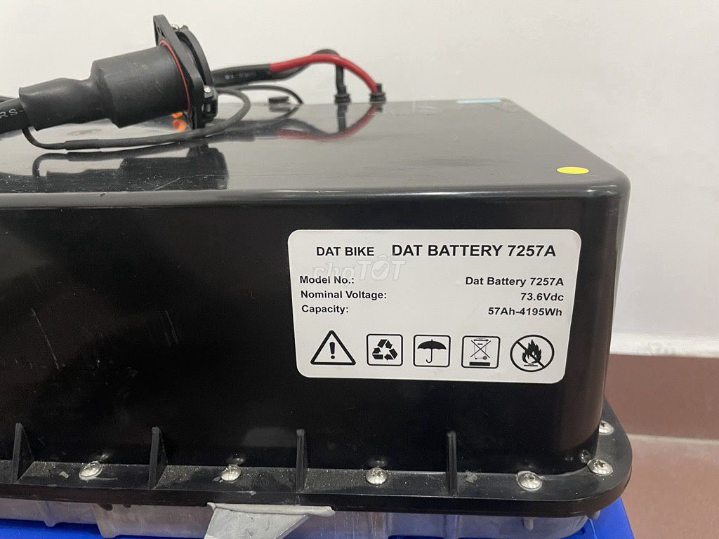 Pin xe điện Datbike Quantum 3. Mua bán Phụ tùng xe tại Quận Thanh Khê Đà Nẵng được đăng bởi châu minh hình 2