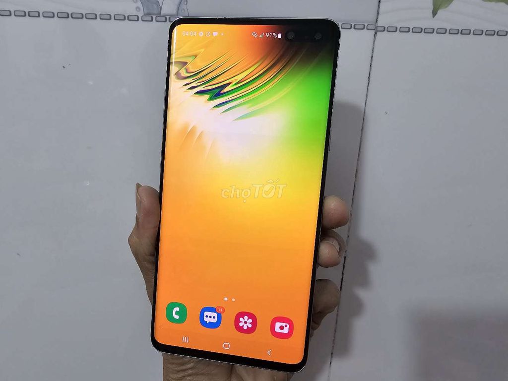 Samsung S10 Plus 5G 1 Sim 6.7in super amole 8+256G. Mua bán Điện thoại tại Quận Ninh Kiều Cần Thơ được đăng bởi Đang Mobile Có Thu Máy Lại Mua bán uy tín  hình 1