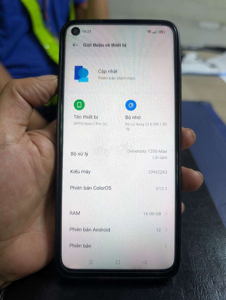 Oppo Reno 7 Pro 1TB bản giới hạn. Mua bán Điện thoại tại Huyện Sóc Sơn Hà Nội được đăng bởi Chiều hình 1