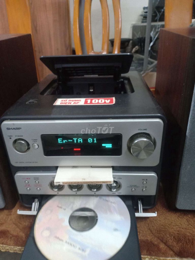 Bộ giàn mini nhật CD.MD.Tape