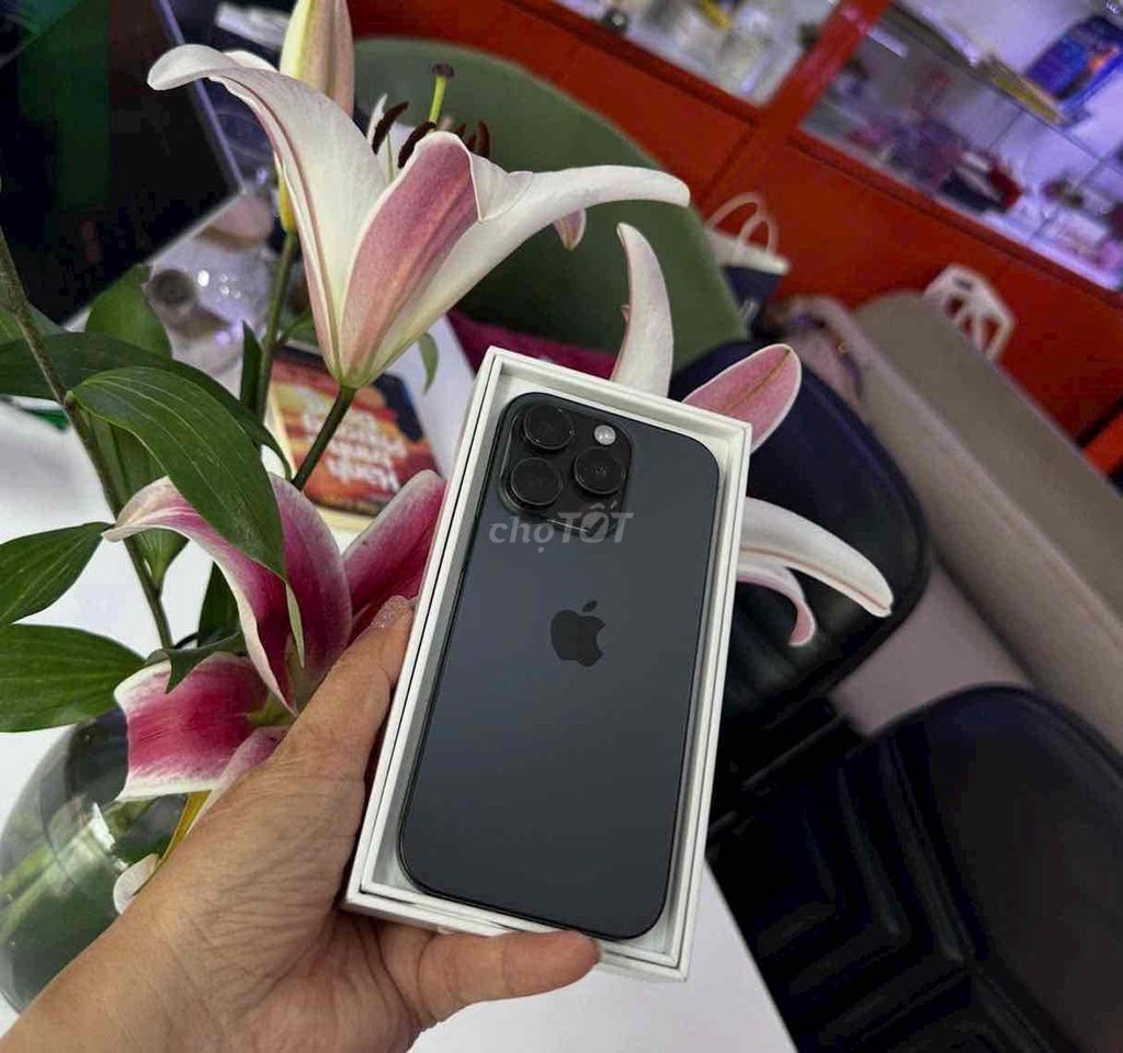 iphone15pro 512gb đen qtế mỹ pin92 zin áp suất. Mua bán Điện thoại tại Quận 3 Tp Hồ Chí Minh được đăng bởi Nam Á Mobile hình 1