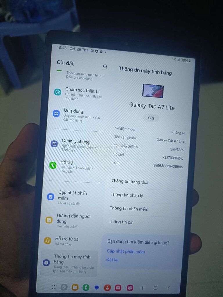 Samsung Galaxy Tab A7 lite 64GB 9-9.9 inch