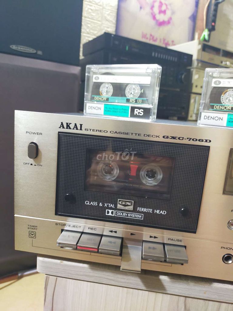 Deck Akai model GXC-706d. Mua bán Tivi, Âm thanh tại Quận 6 Tp Hồ Chí Minh được đăng bởi Huỳnh Châu Trí hình 1