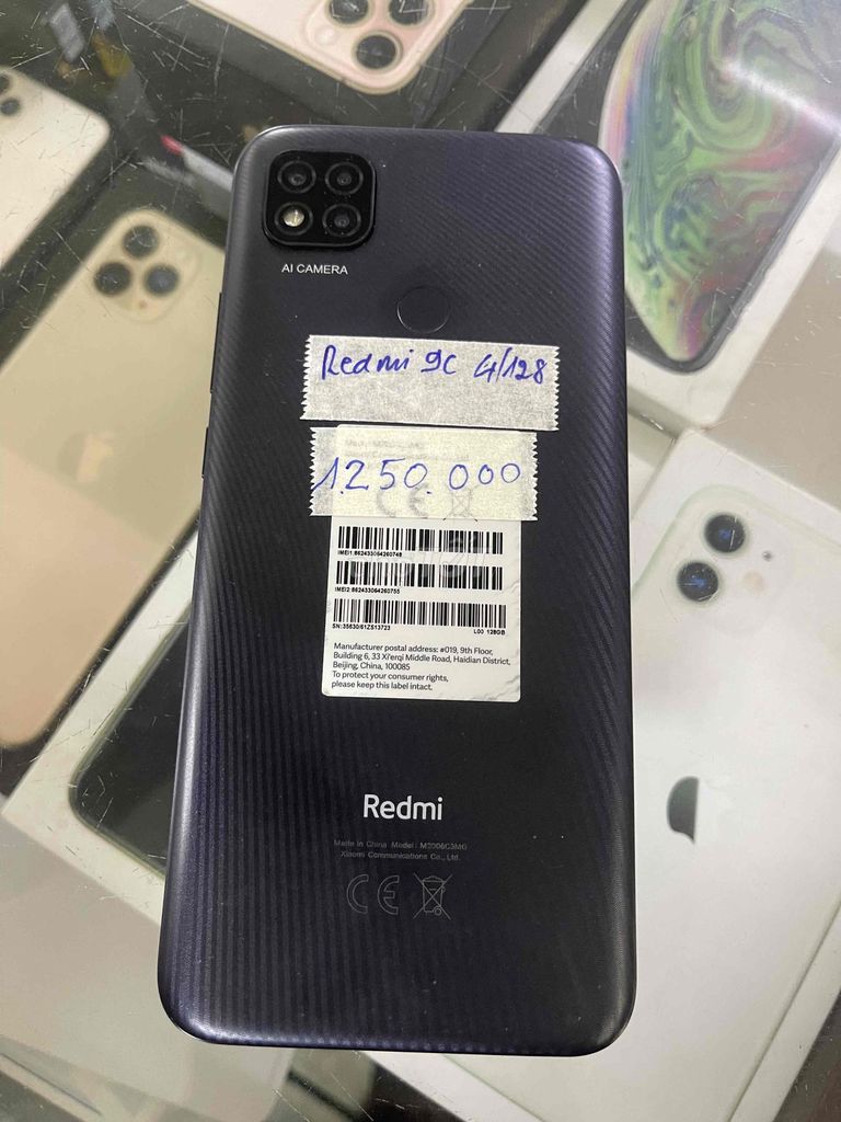 Xiaomi Redmi 9C 4/128GB Đen 99% đẹp. Mua bán Điện thoại tại Quận Ninh Kiều Cần Thơ được đăng bởi Cầm Đồ Anh Quý hình 1
