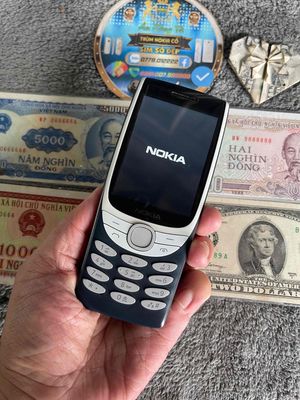 Nokia 8210 xanh 4G 2 sim chính hãng xịn
