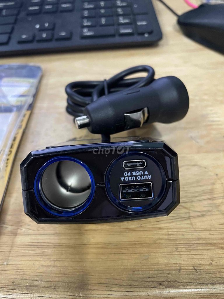 Bộ tẩu sạc nhanh đa năng chính hãng Nhật cực tốt!