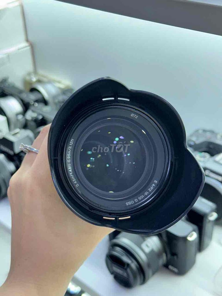 Ống kính Sony PZ 18-105G F4 OSS OSS Đen. Mua bán Máy ảnh, Máy quay tại Quận 5 Tp Hồ Chí Minh được đăng bởi Phan Thế Phong  hình 1